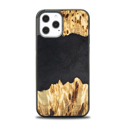 iPhone 12 Pro Max Handyhülle aus Harz und Holz - Synergy#E19