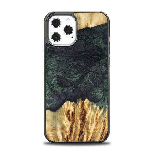 iPhone 12 Pro Max Handyhülle aus Harz und Holz - Synergy#E25