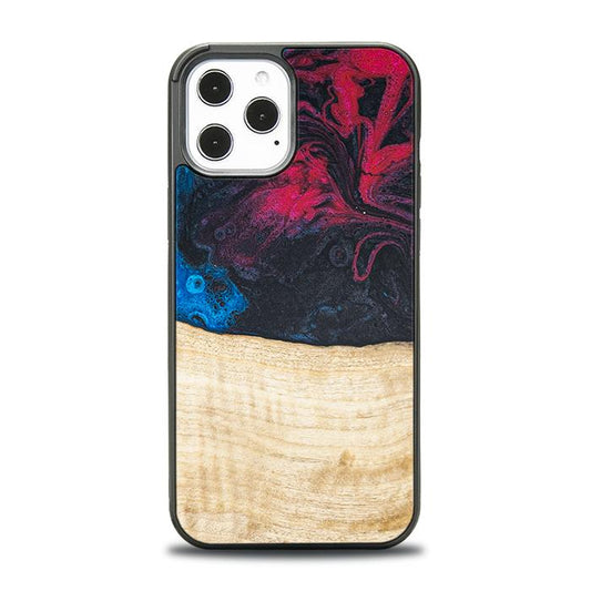 iPhone 12 Pro Max Handyhülle aus Harz und Holz - Synergy#F14