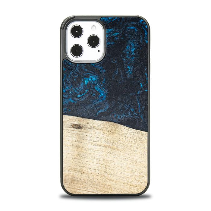 iPhone 12 Pro Max Handyhülle aus Harz und Holz - Synergy#F17