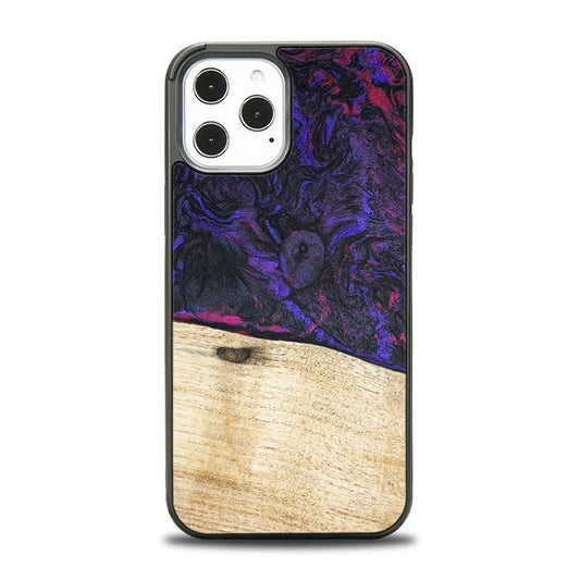 iPhone 12 Pro Max Handyhülle aus Harz und Holz - Synergy#F18