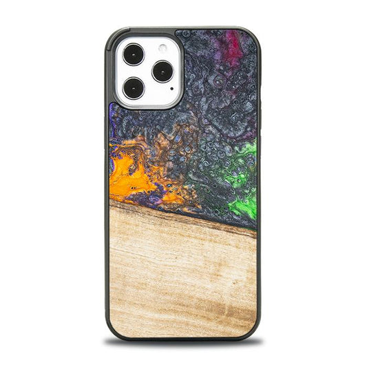 iPhone 12 Pro Max Handyhülle aus Harz und Holz - Synergy#F20