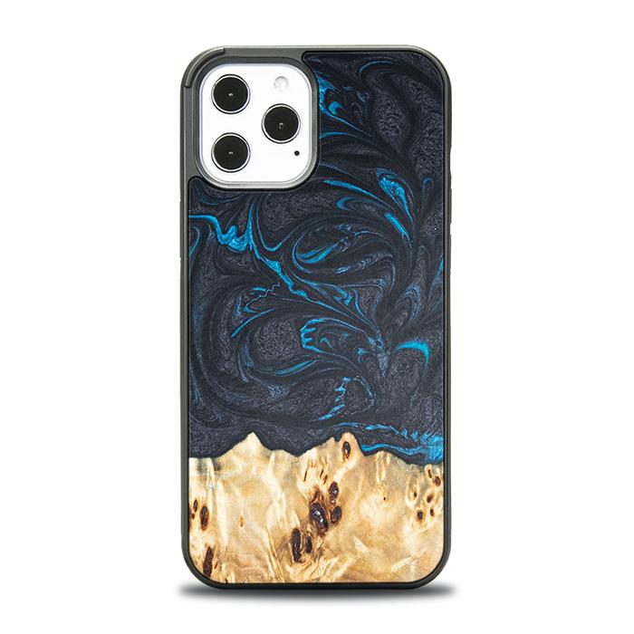 iPhone 12 Pro Max Handyhülle aus Harz und Holz - Synergy#F21