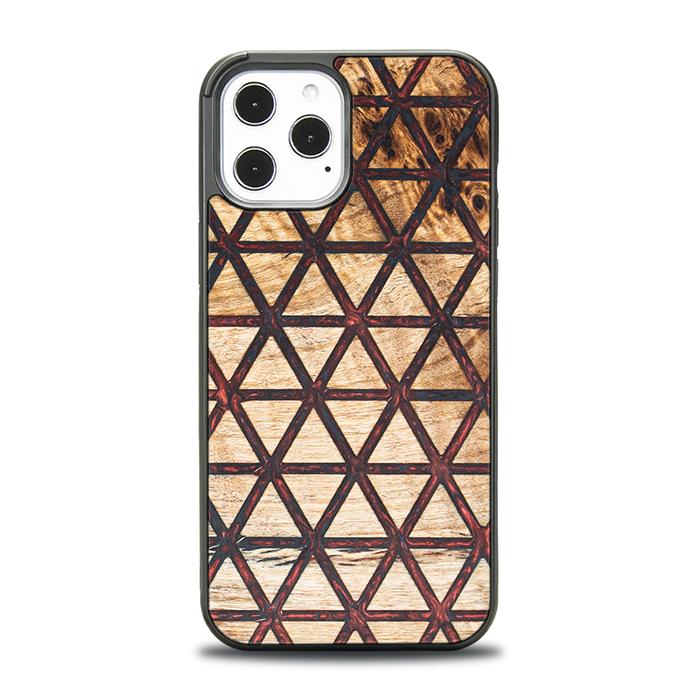 iPhone 12 Pro Max Handyhülle aus Harz und Holz - Synergy#F22