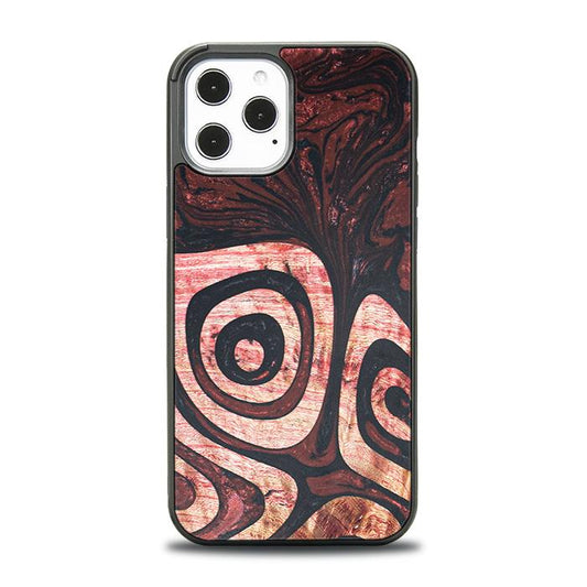 iPhone 12 Pro Max Handyhülle aus Harz und Holz - Synergy#F32