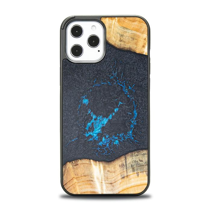 iPhone 12 Pro Max Handyhülle aus Harz und Holz - Synergy#F35