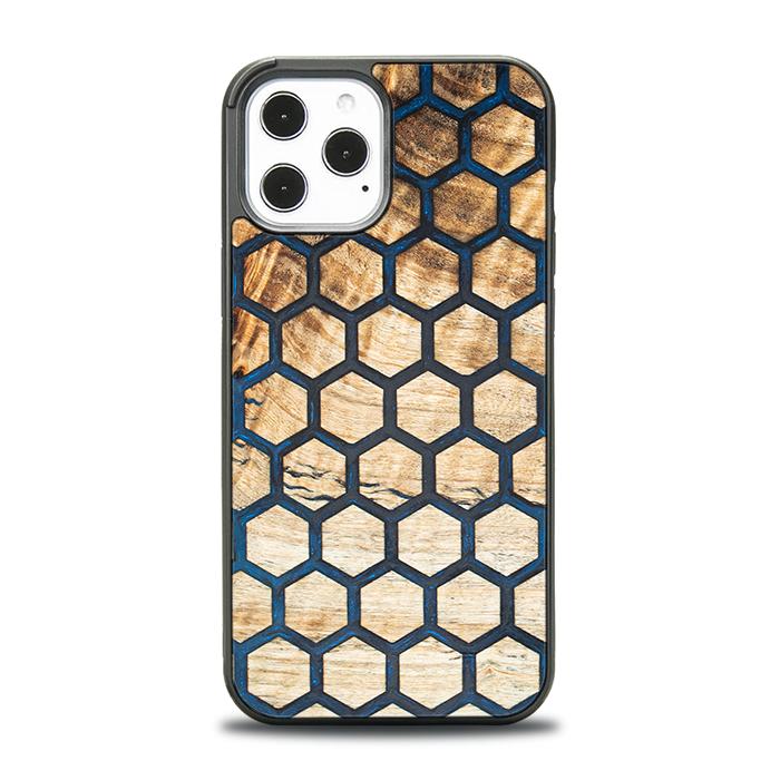 iPhone 12 Pro Max Handyhülle aus Harz und Holz - Synergy#F36