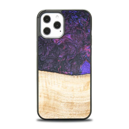iPhone 12 Pro Max Handyhülle aus Harz und Holz - Synergy#F4