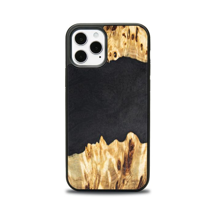 iPhone 12 Pro Handyhülle aus Harz und Holz - Synergy#E19