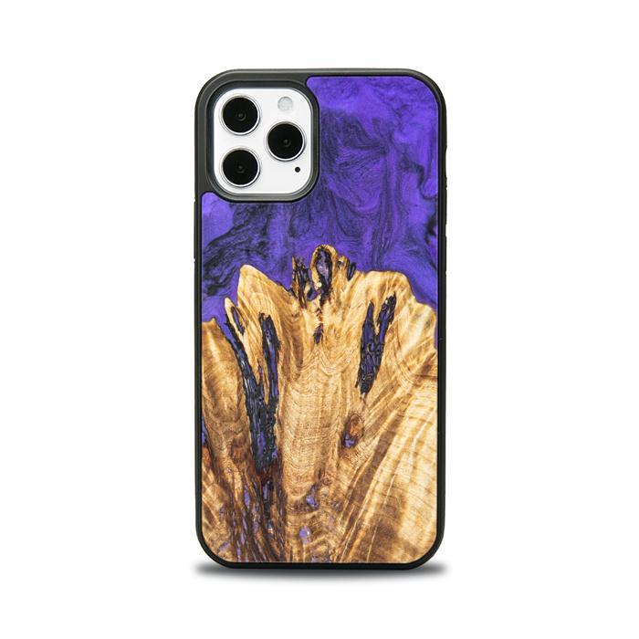 iPhone 12 Pro Etui na telefon z żywicy i drewna - Synergy#E22