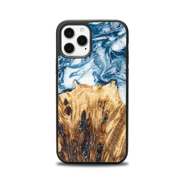 iPhone 12 Pro Handyhülle aus Harz und Holz - Synergy#E23