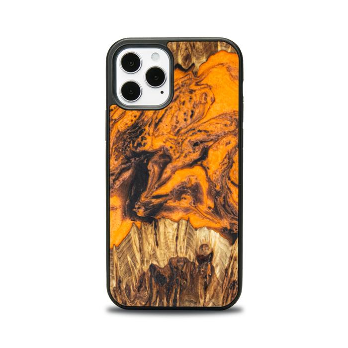 iPhone 12 Pro Etui na telefon z żywicy i drewna - Synergy#E24