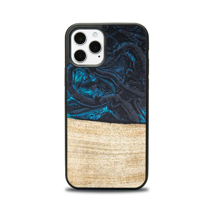 iPhone 12 Pro Handyhülle aus Harz und Holz - Synergy#F13