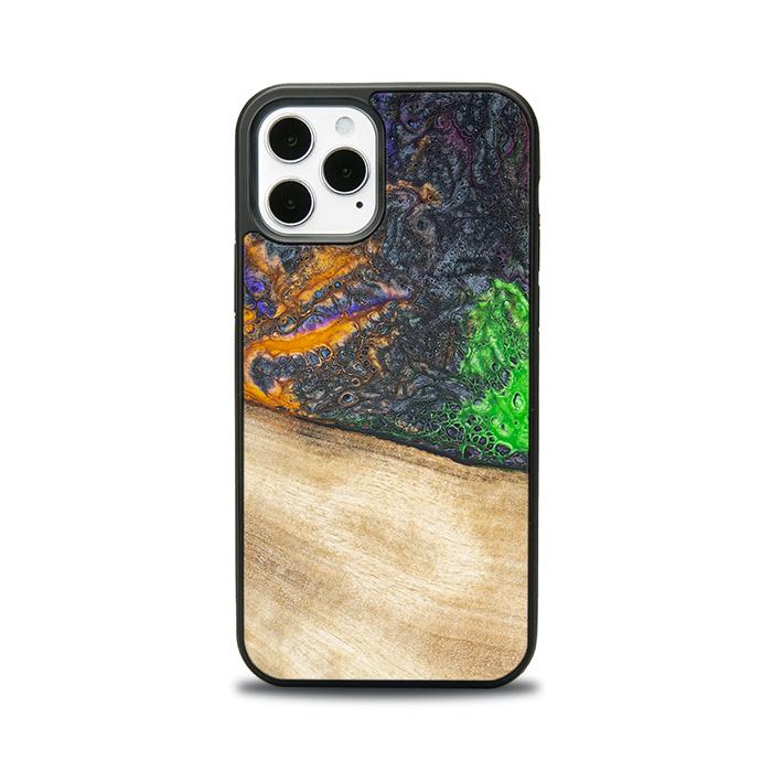 iPhone 12 Pro Handyhülle aus Harz und Holz - Synergy#F15