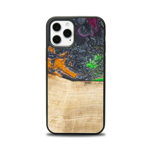 iPhone 12 Pro Handyhülle aus Harz und Holz - Synergy#F16