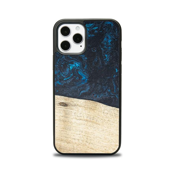 iPhone 12 Pro Handyhülle aus Harz und Holz - Synergy#F17