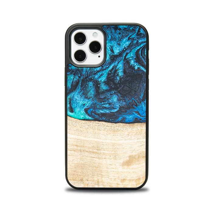 iPhone 12 Pro Handyhülle aus Harz und Holz - Synergy#F3