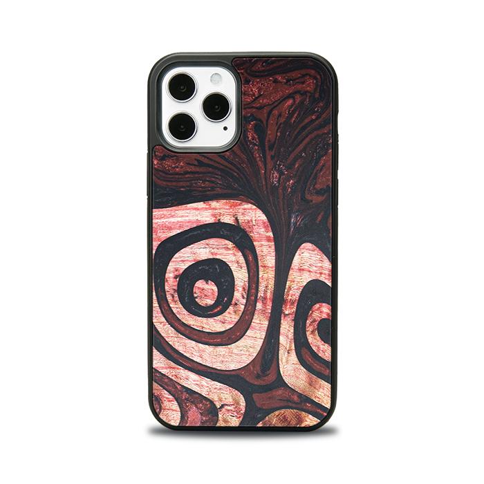 iPhone 12 Pro Handyhülle aus Harz und Holz - Synergy#F32