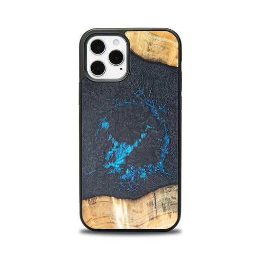 iPhone 12 Pro Handyhülle aus Harz und Holz - Synergy#F35