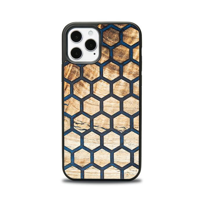 iPhone 12 Pro Handyhülle aus Harz und Holz - Synergy#F36