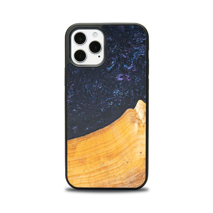 iPhone 12 Pro Handyhülle aus Harz und Holz - Synergy#F37