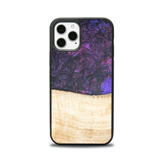iPhone 12 Pro Handyhülle aus Harz und Holz - Synergy#F4
