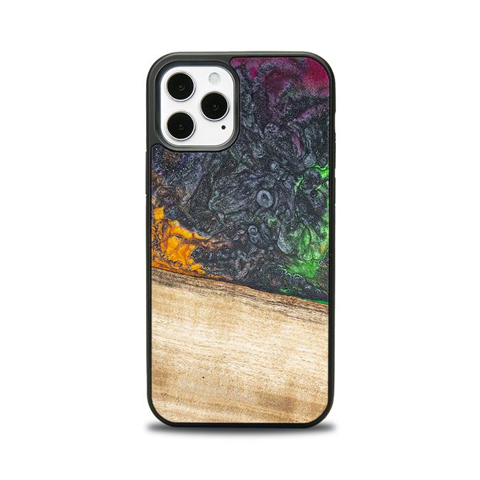 iPhone 12 Pro Handyhülle aus Harz und Holz - Synergy#F8