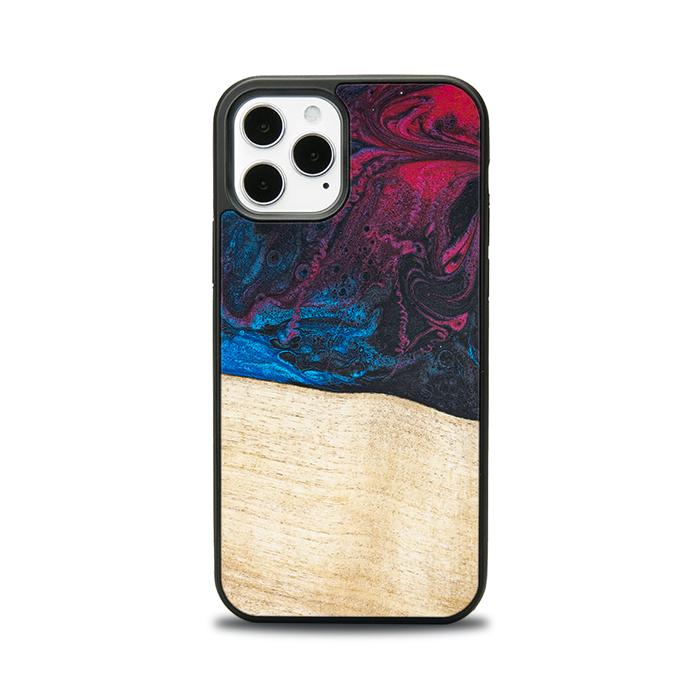 iPhone 12 Pro Handyhülle aus Harz und Holz - Synergy#F9