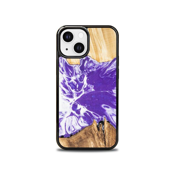 iPhone 13 Mini Handyhülle aus Harz und Holz - Synergy#A78