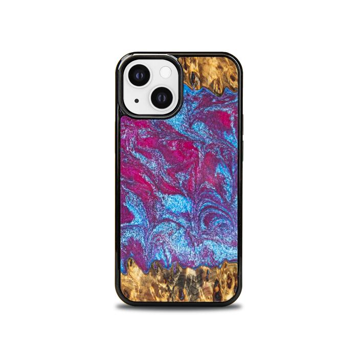 iPhone 13 Mini Etui na telefon z żywicy i drewna - Synergy#E15