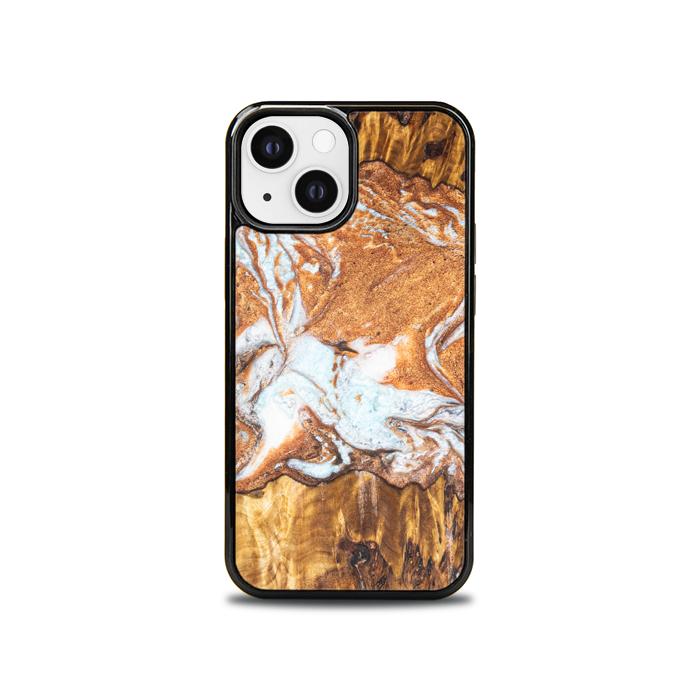 iPhone 13 Mini Etui na telefon z żywicy i drewna - Synergy#E18