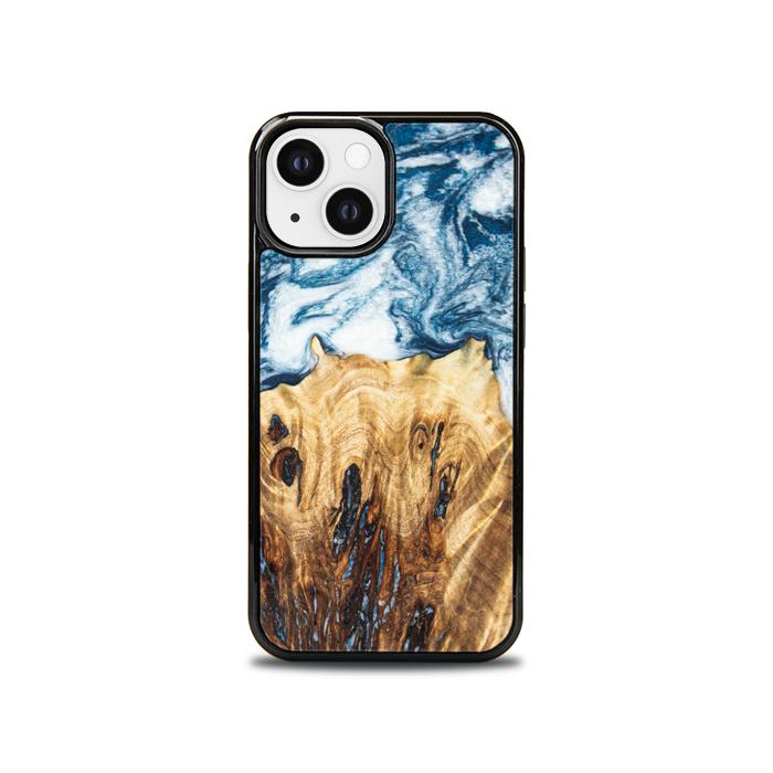 iPhone 13 Mini Handyhülle aus Harz und Holz - Synergy#E23