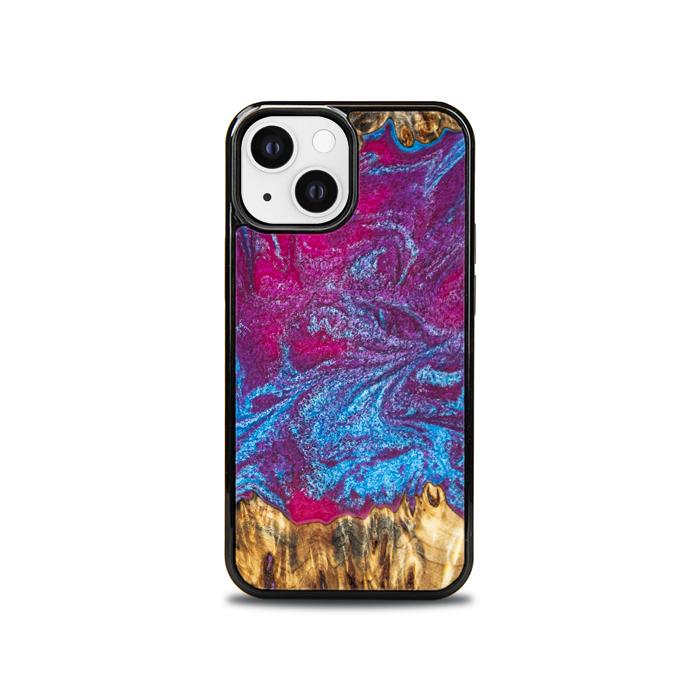 iPhone 13 Mini Resin & Wood Phone Case - Synergy#E3