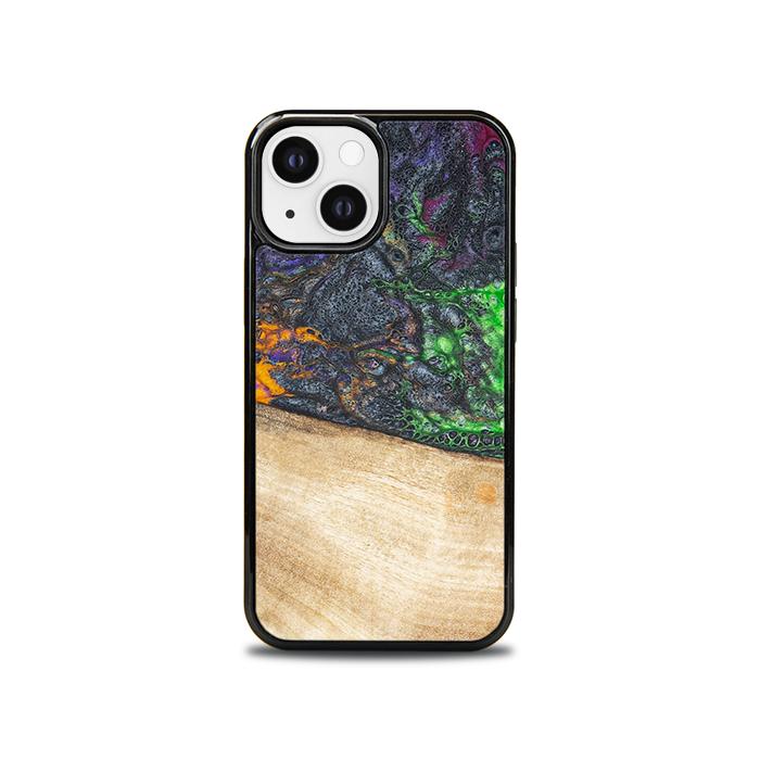 iPhone 13 Mini Handyhülle aus Harz und Holz - Synergy#F10