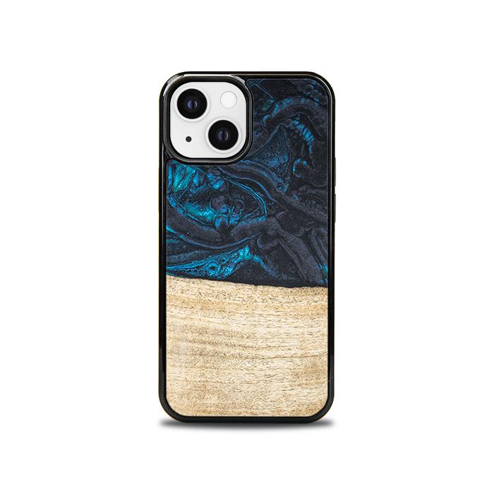 iPhone 13 Mini Handyhülle aus Harz und Holz - Synergy#F13