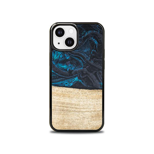 iPhone 13 Mini Handyhülle aus Harz und Holz - Synergy#F13