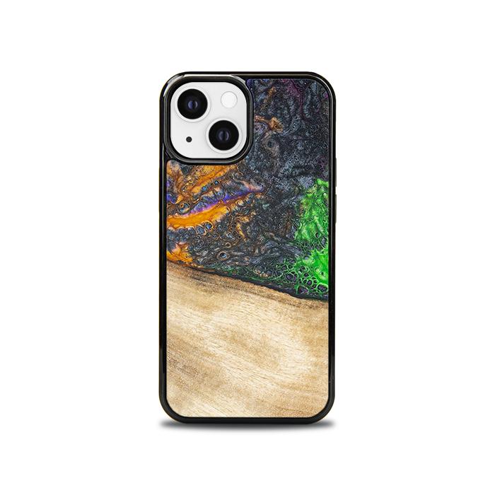 iPhone 13 Mini Handyhülle aus Harz und Holz - Synergy#F15