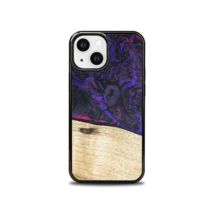 iPhone 13 Mini Handyhülle aus Harz und Holz - Synergy#F18