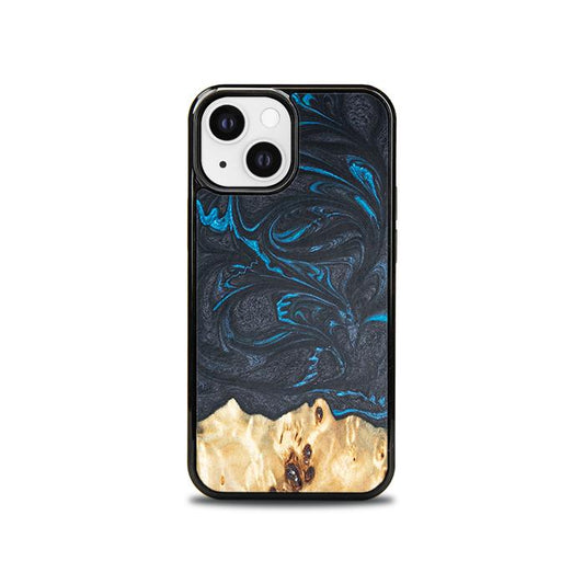 iPhone 13 Mini Handyhülle aus Harz und Holz - Synergy#F21