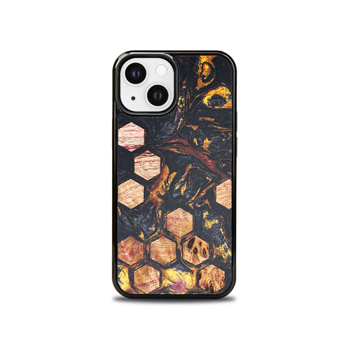 iPhone 13 Mini Handyhülle aus Harz und Holz - Synergy#F26