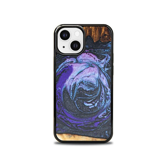 iPhone 13 Mini Handyhülle aus Harz und Holz - Synergy#F34