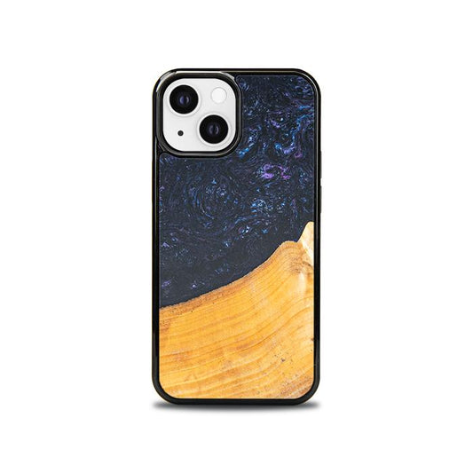 iPhone 13 Mini Handyhülle aus Harz und Holz - Synergy#F37
