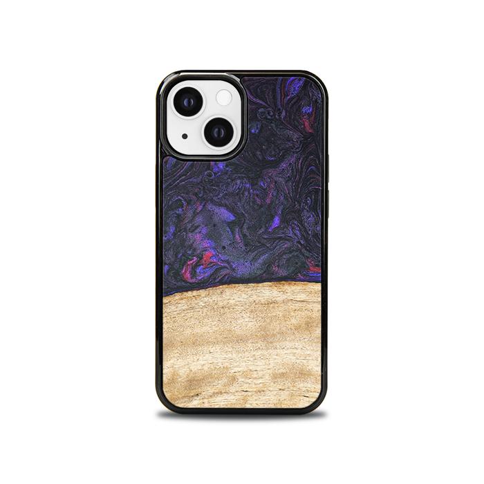 iPhone 13 Mini Handyhülle aus Harz und Holz - Synergy#F7
