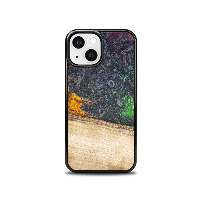 iPhone 13 Mini Handyhülle aus Harz und Holz - Synergy#F8
