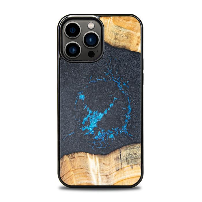 iPhone 13 Pro Max Handyhülle aus Harz und Holz - Synergy#F35