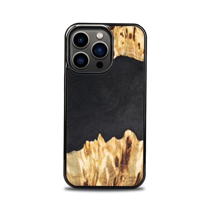 iPhone 13 Pro Handyhülle aus Harz und Holz - Synergy#E19