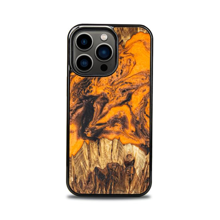 iPhone 13 Pro Etui na telefon z żywicy i drewna - Synergy#E24