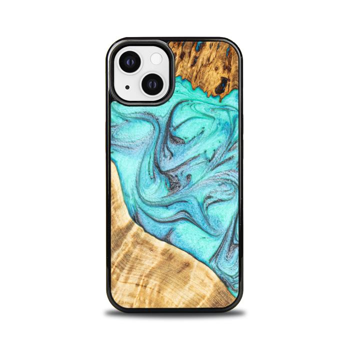 iPhone 13 etui na telefon z żywicy i drewna - Synergy#E16