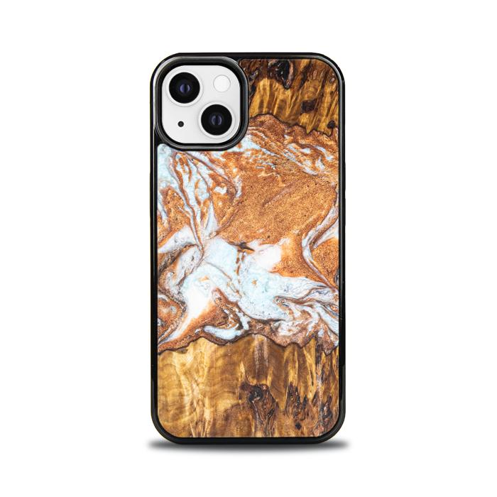 iPhone 13 etui na telefon z żywicy i drewna - Synergy#E18