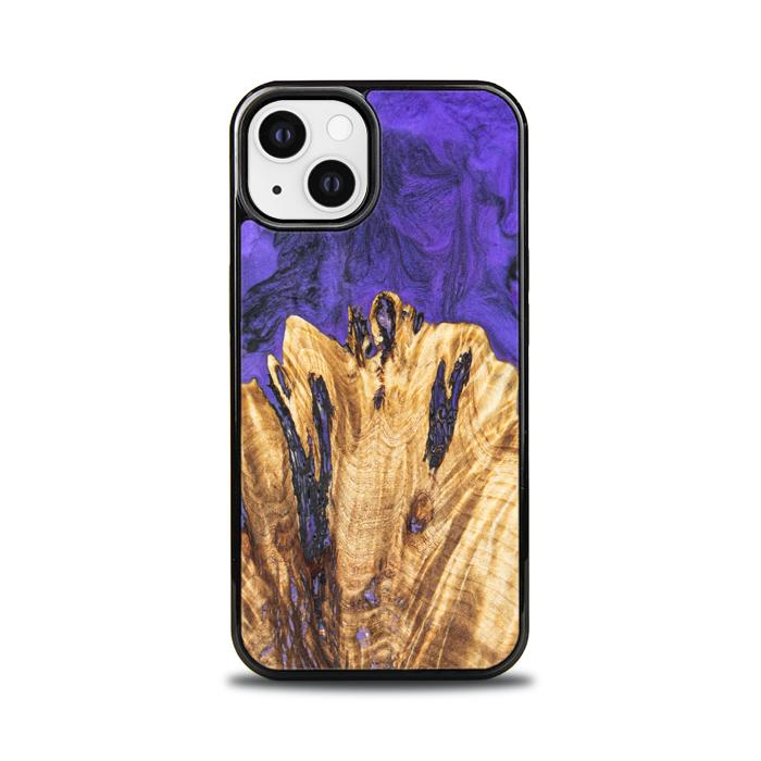 iPhone 13 etui na telefon z żywicy i drewna - Synergy#E22